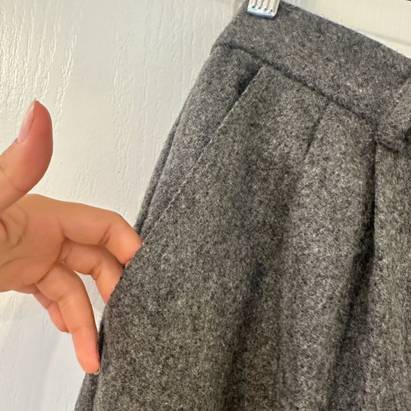 Requirements | Grey Wool Dress Pants/Trousers - Picture 3 of 6